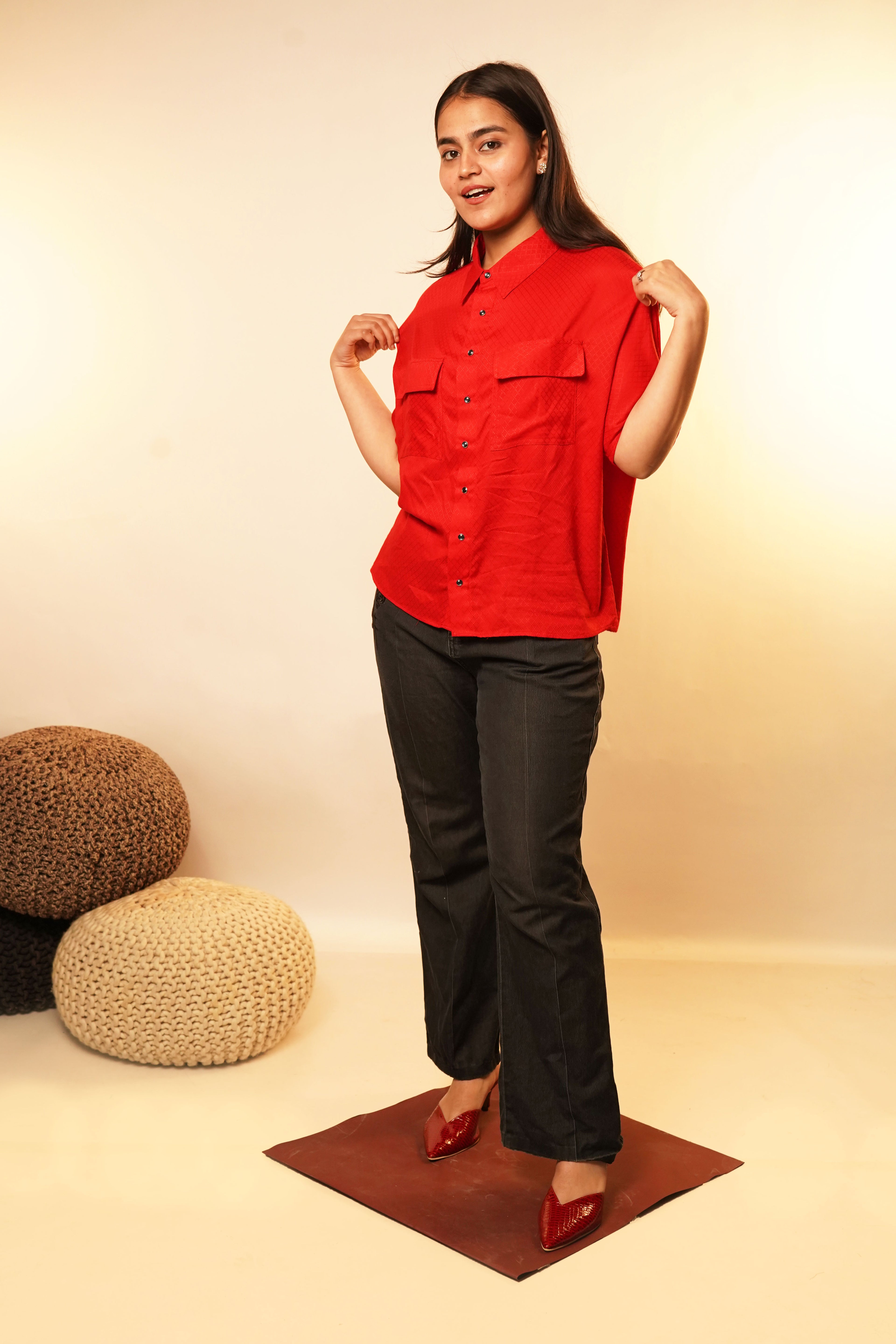 Christmas Red Top