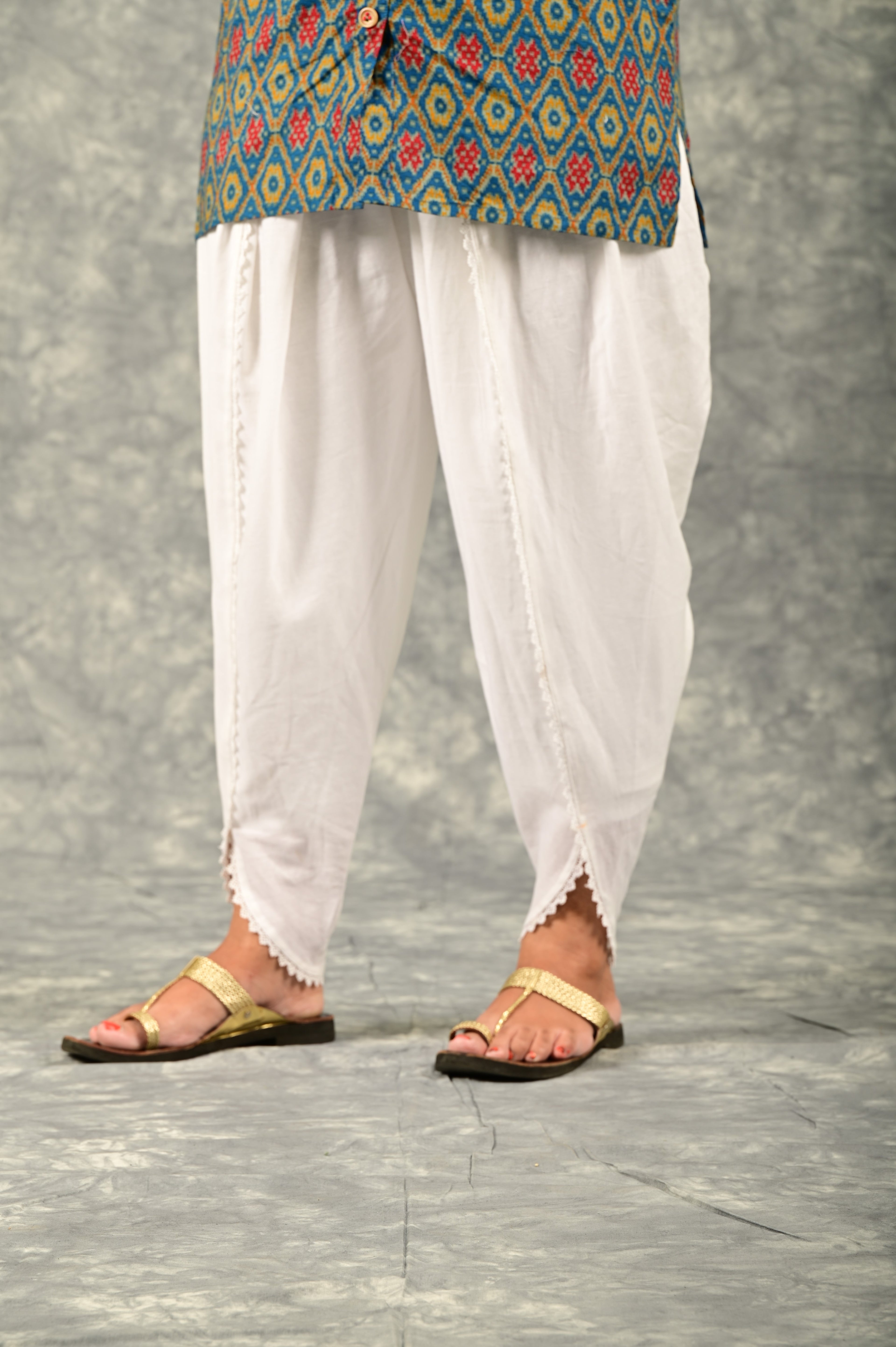 Dhoti Shalwar White