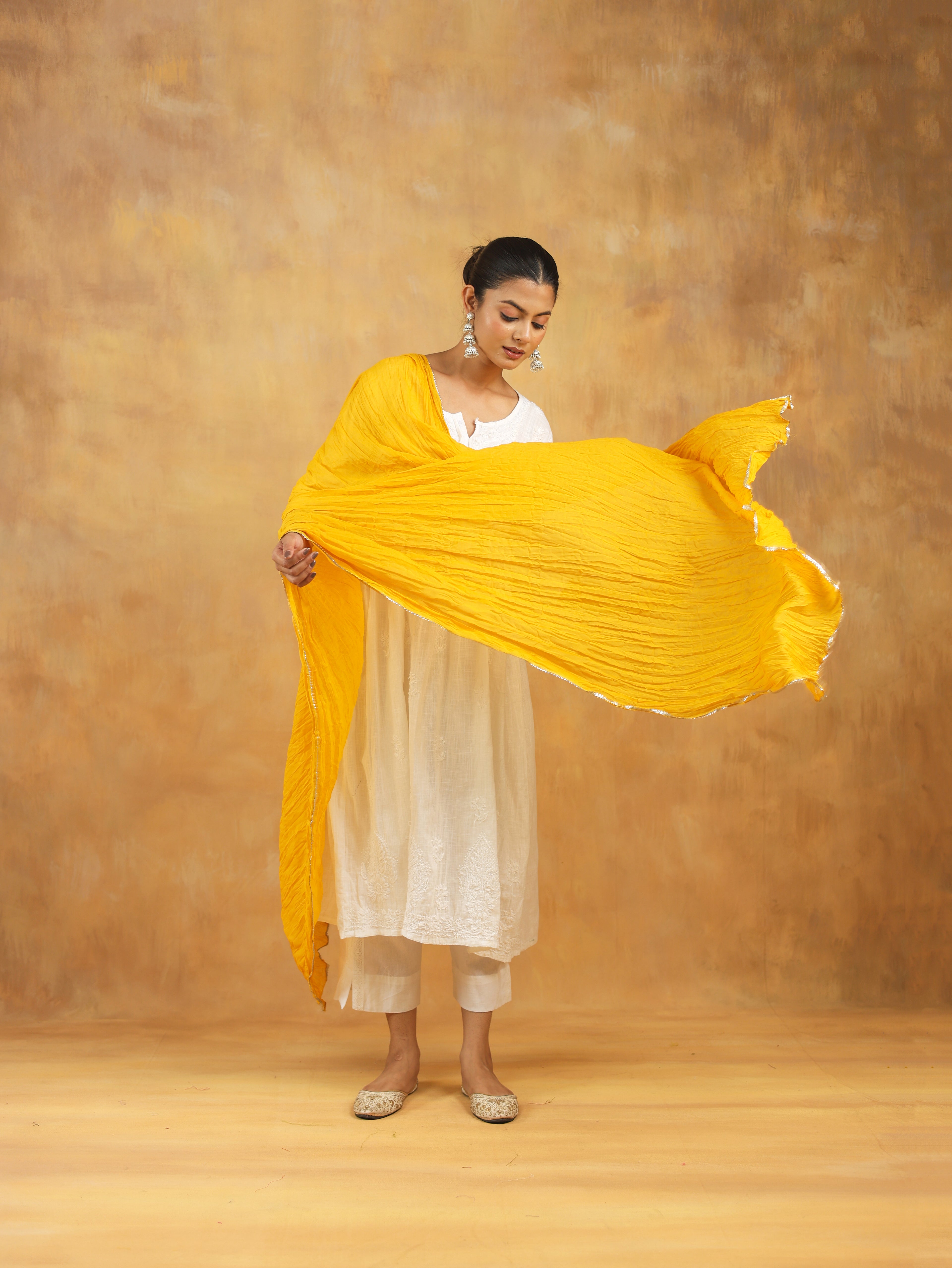 Cotton Crinkled Dupatta