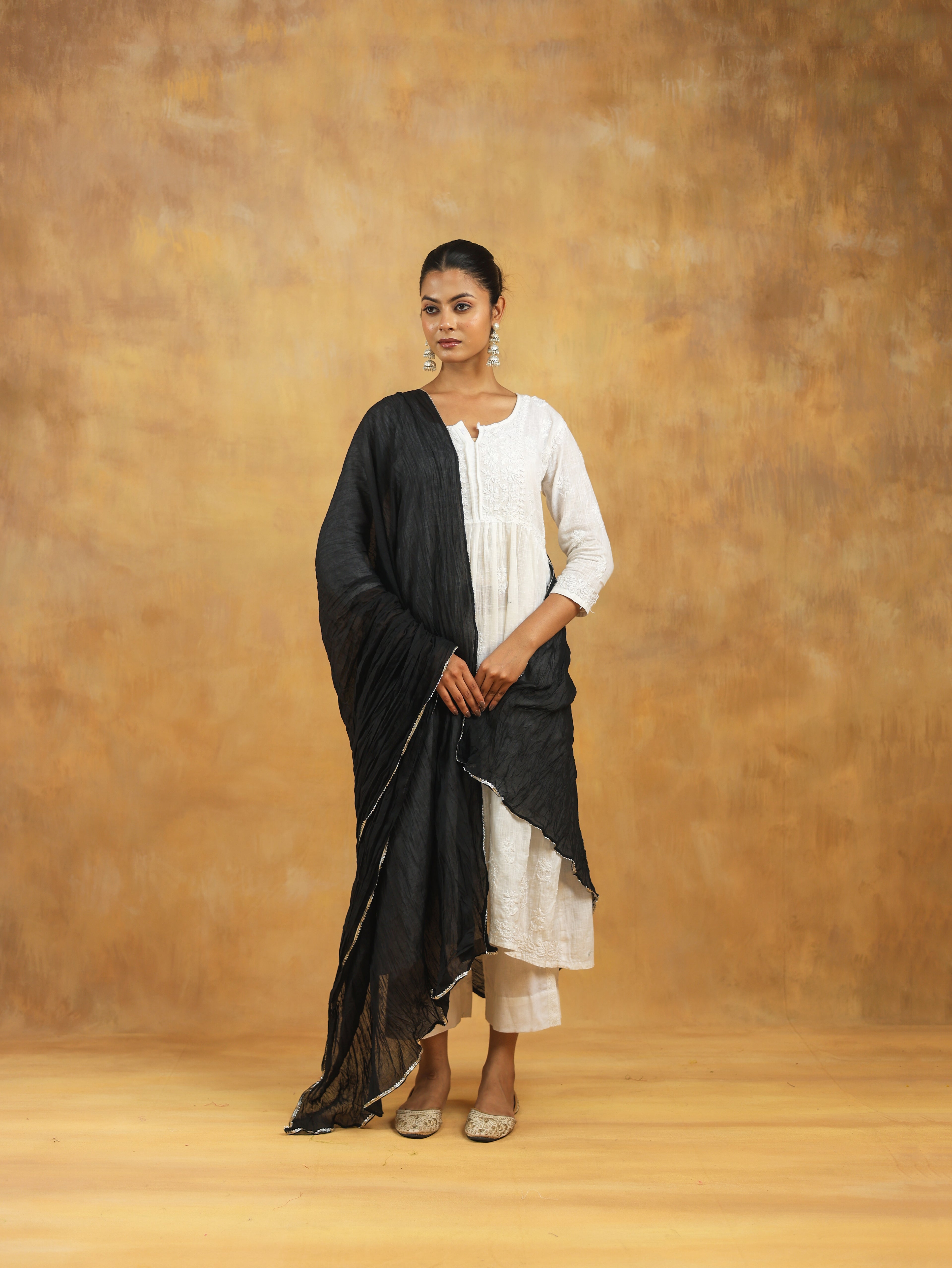 Cotton Crinkled Dupatta