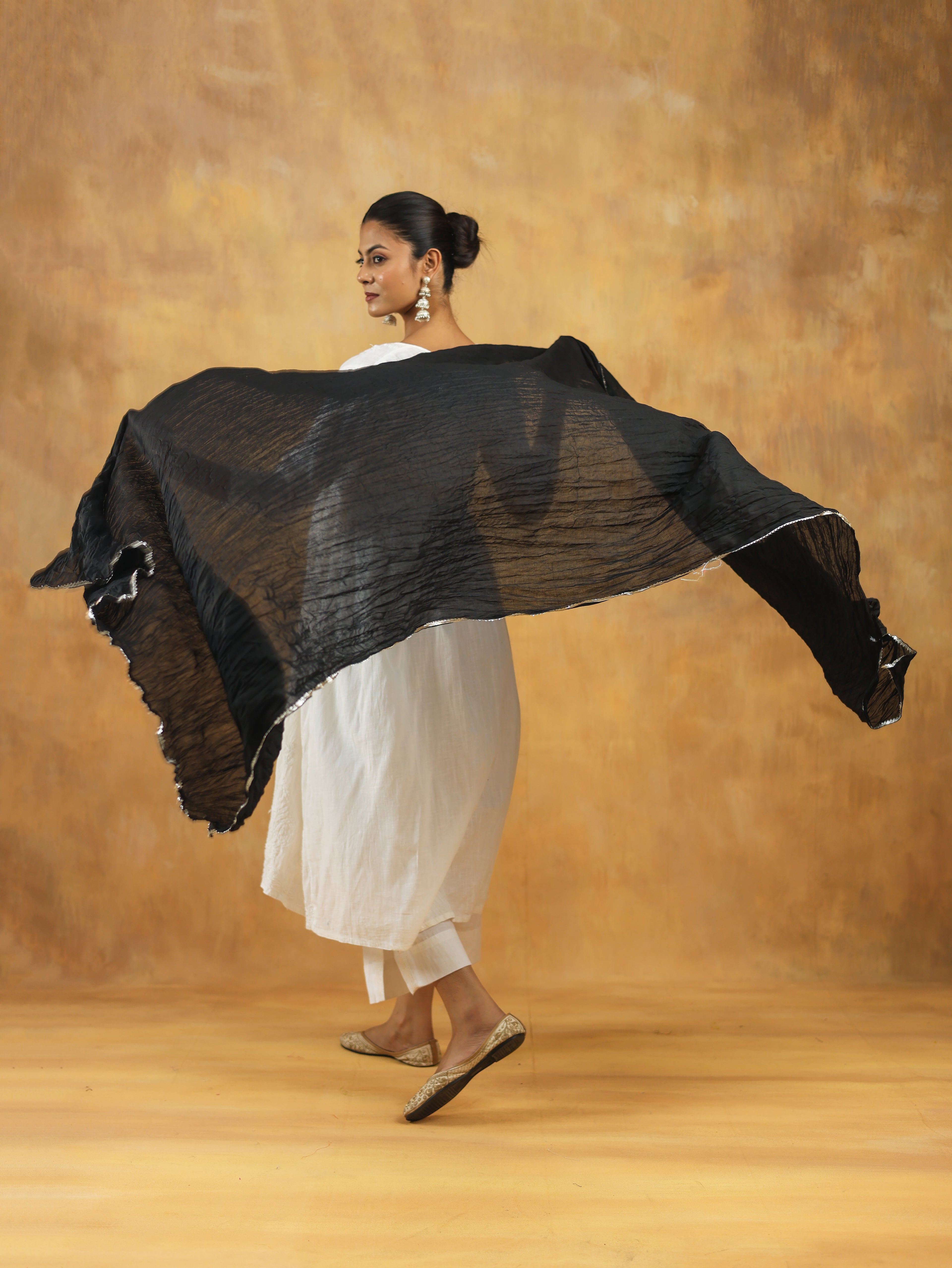 Cotton Crinkled Dupatta