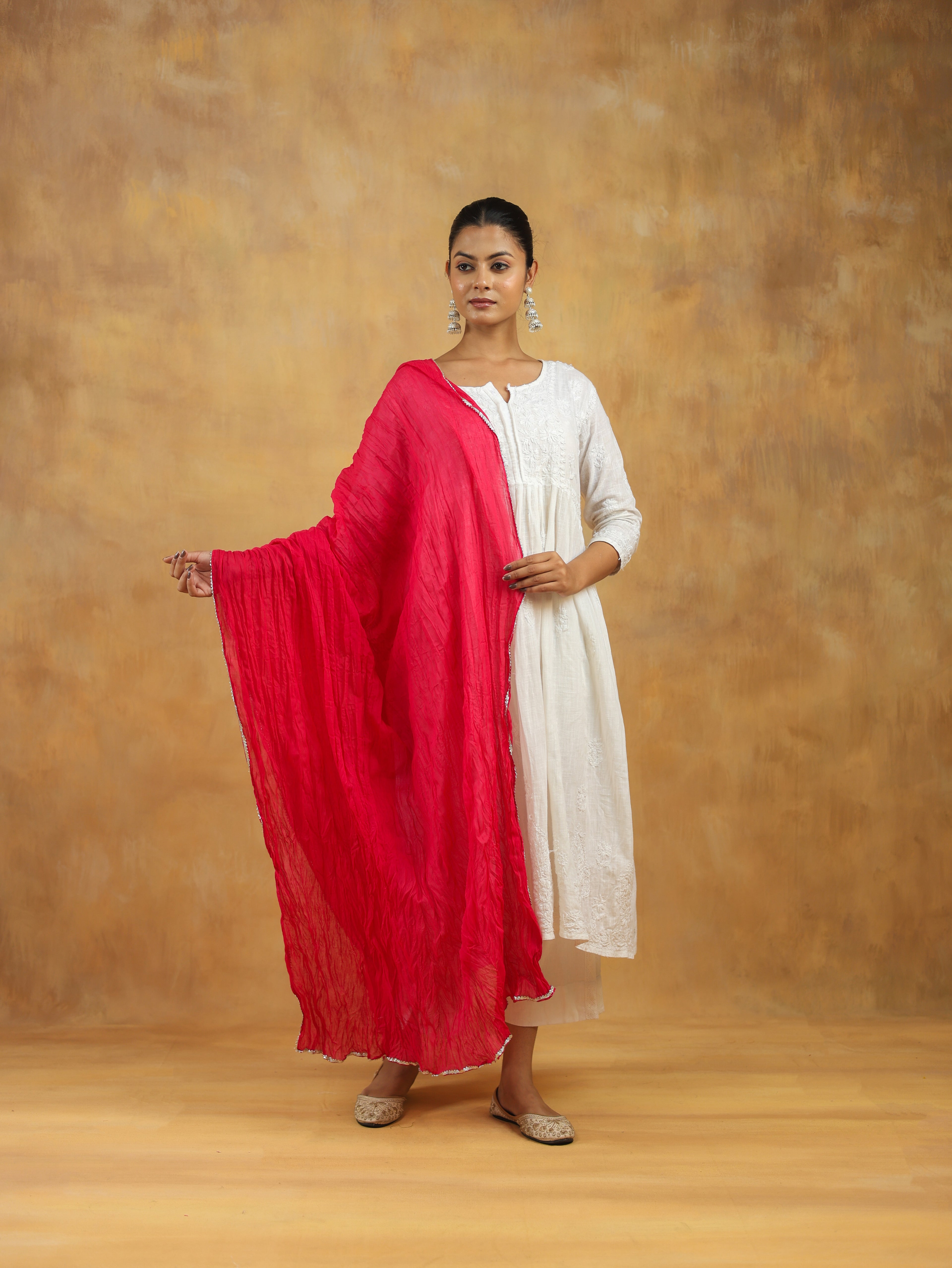 Cotton Crinkled Dupatta