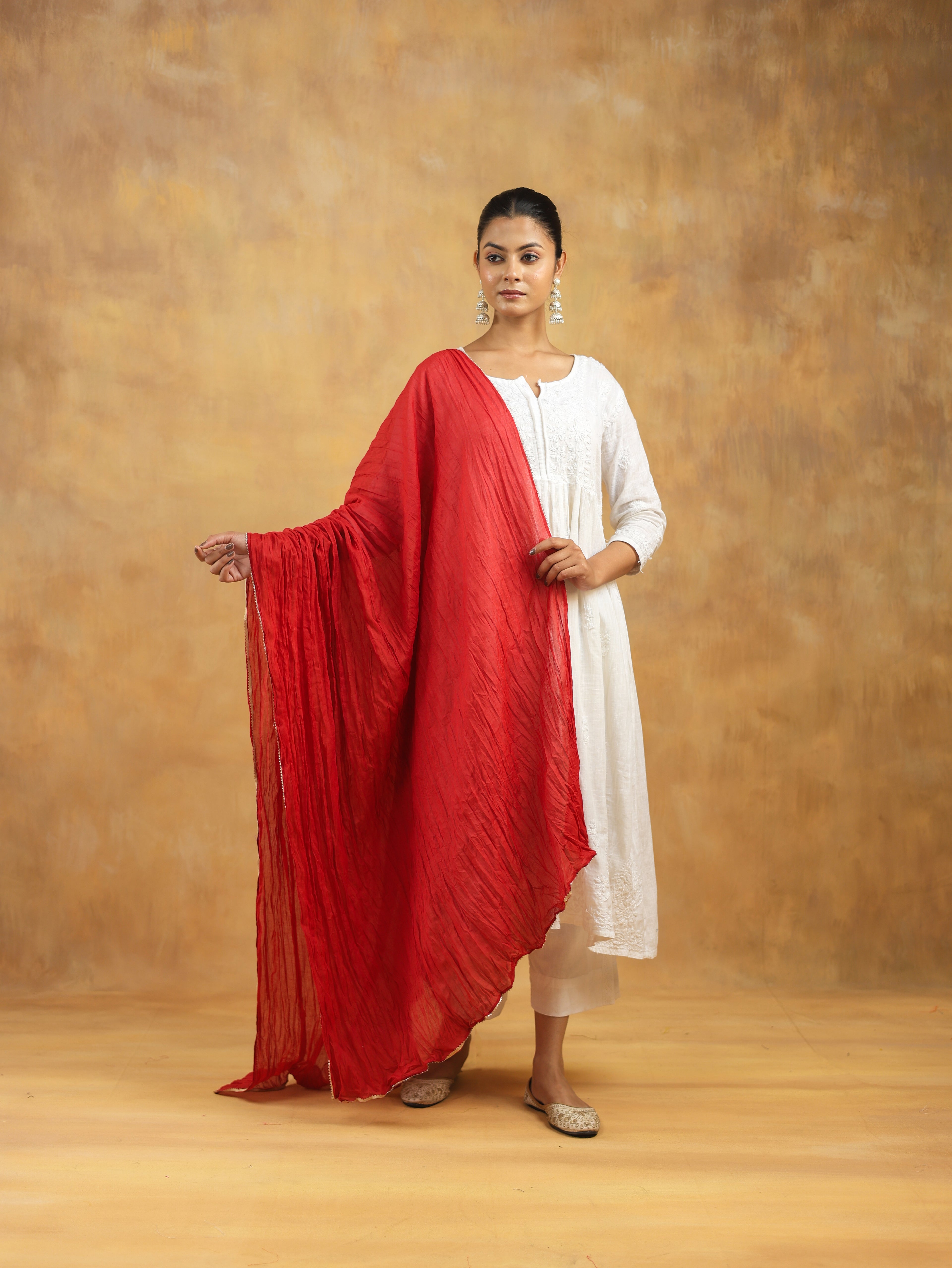 Cotton Crinkled Dupatta
