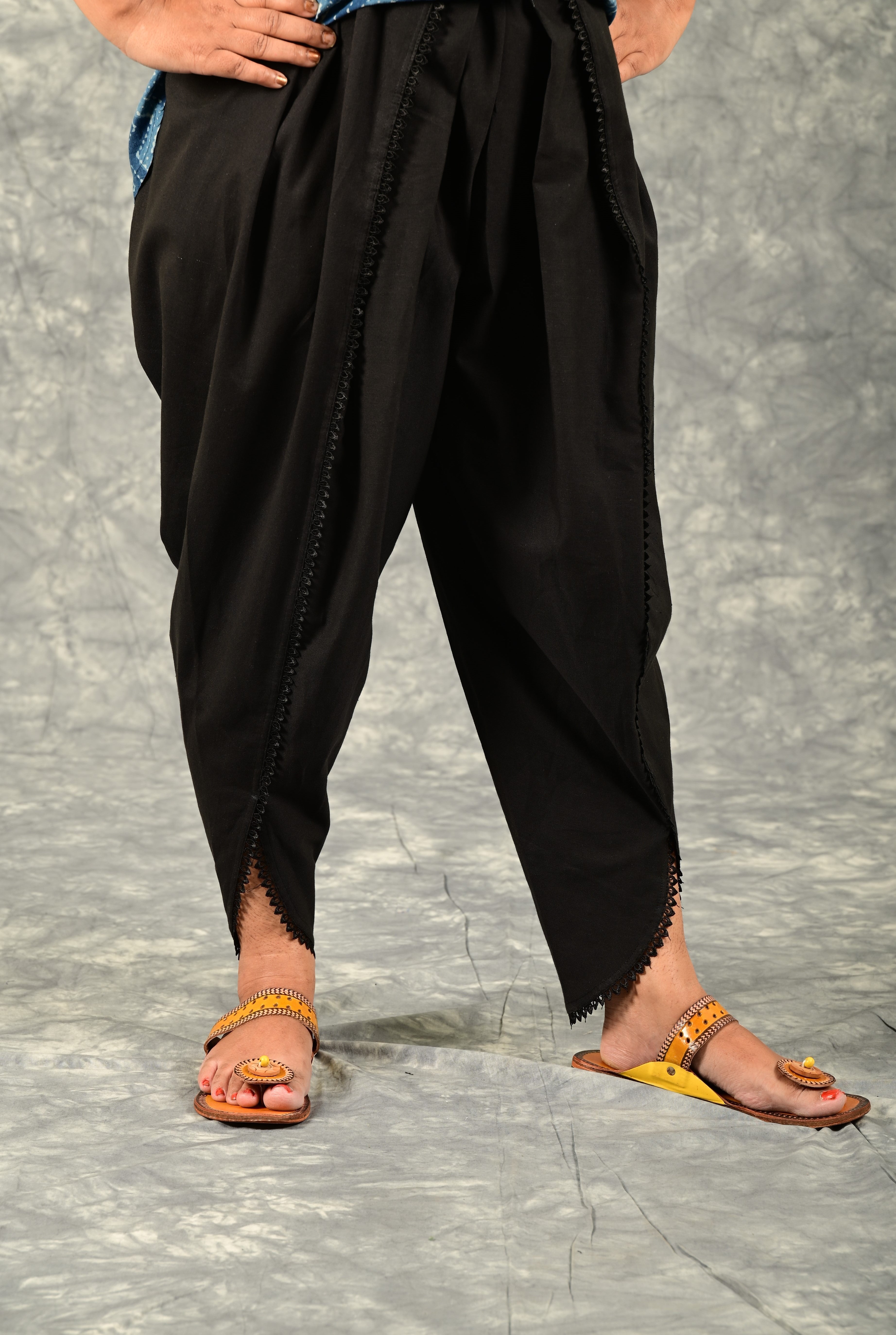 Dhoti Shalwar Black