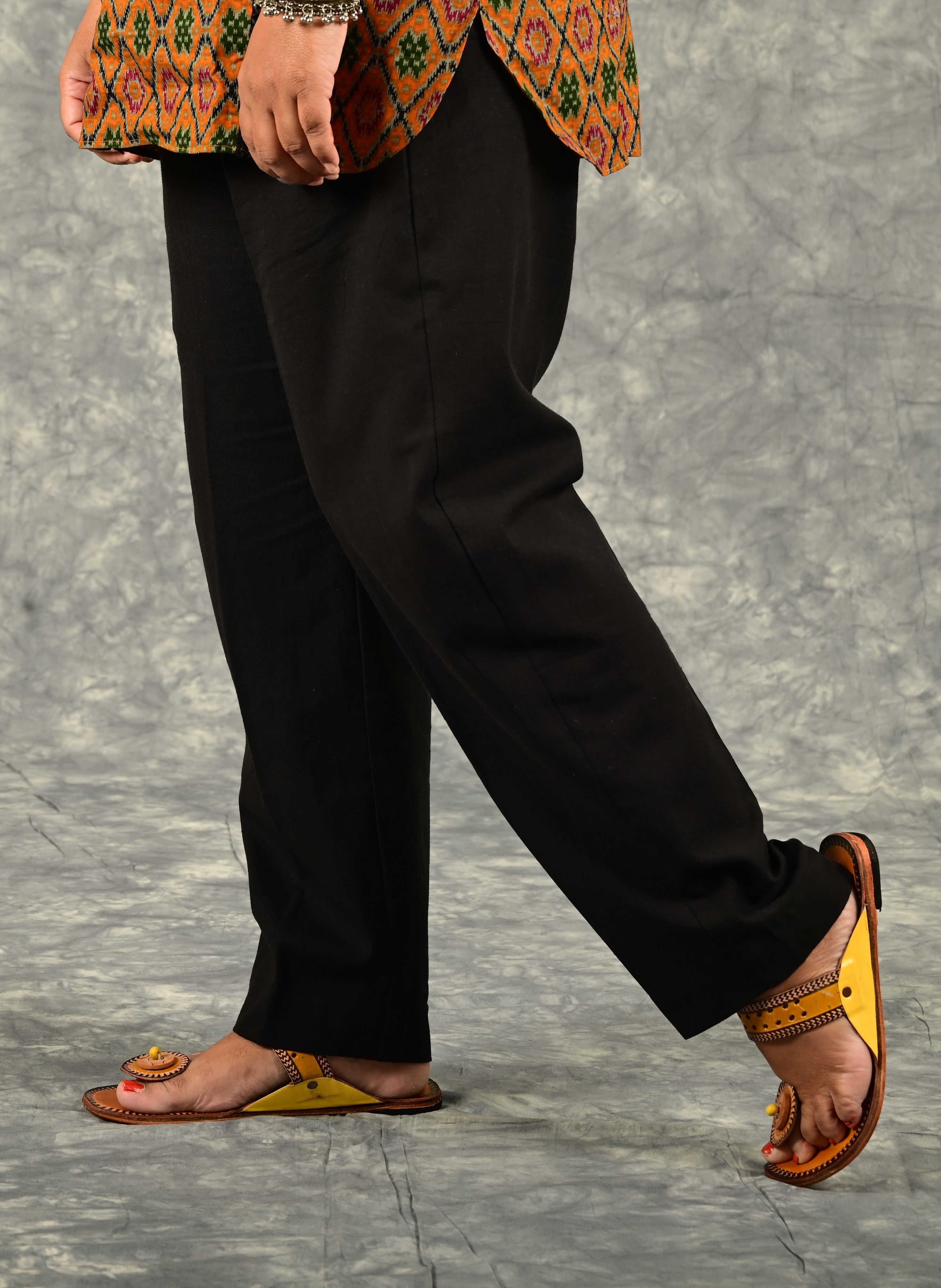 Straight Black Pants