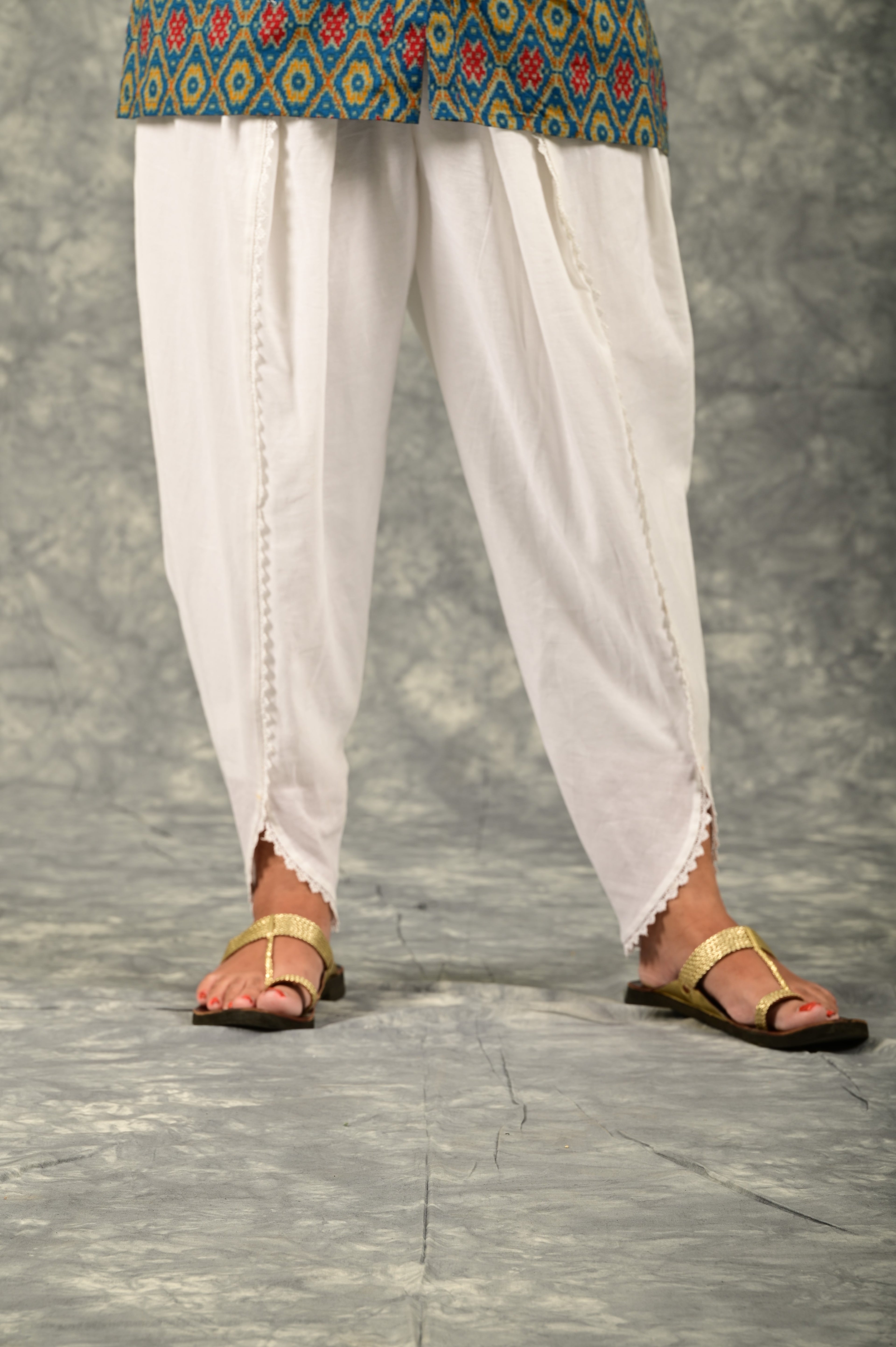 Dhoti Shalwar White