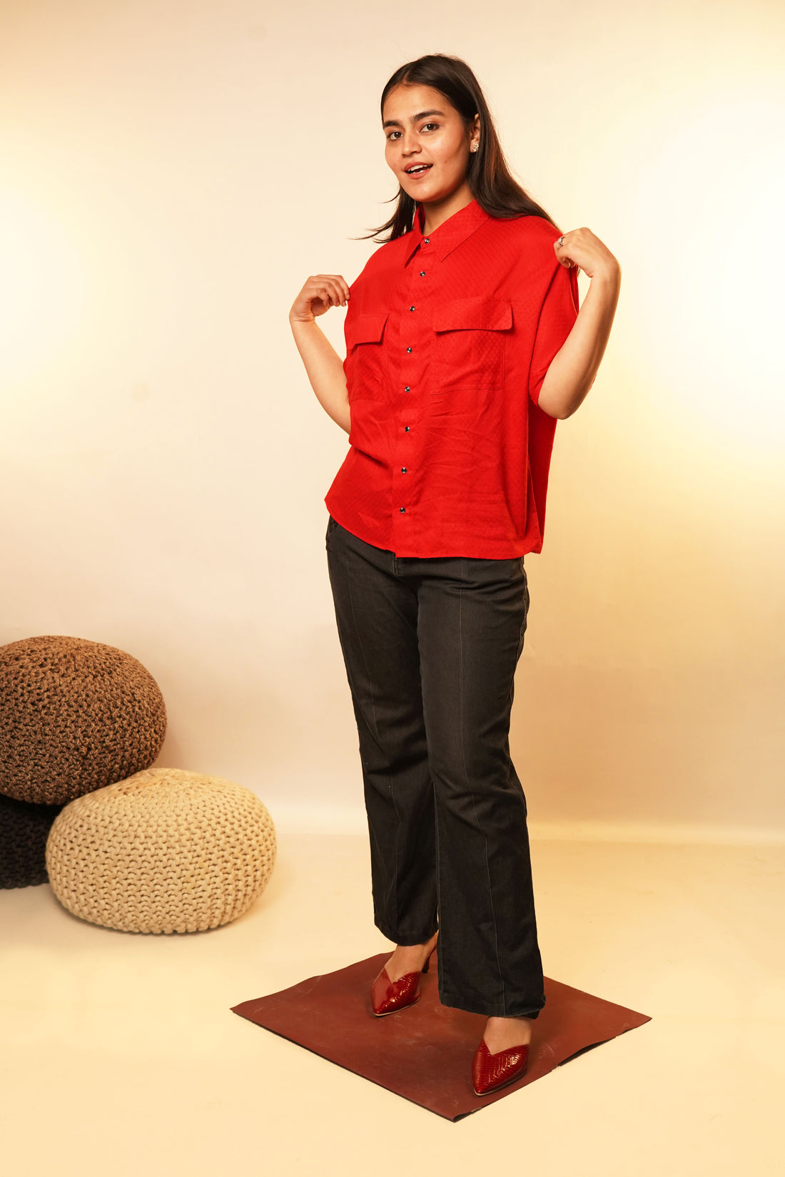 Christmas Red Top