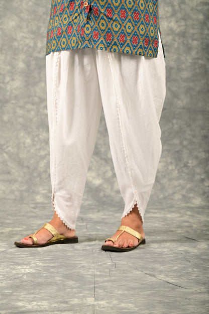 Dhoti Shalwar White