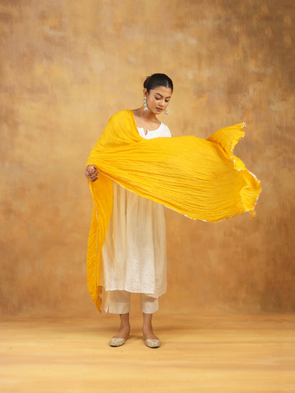 Cotton Crinkled Dupatta