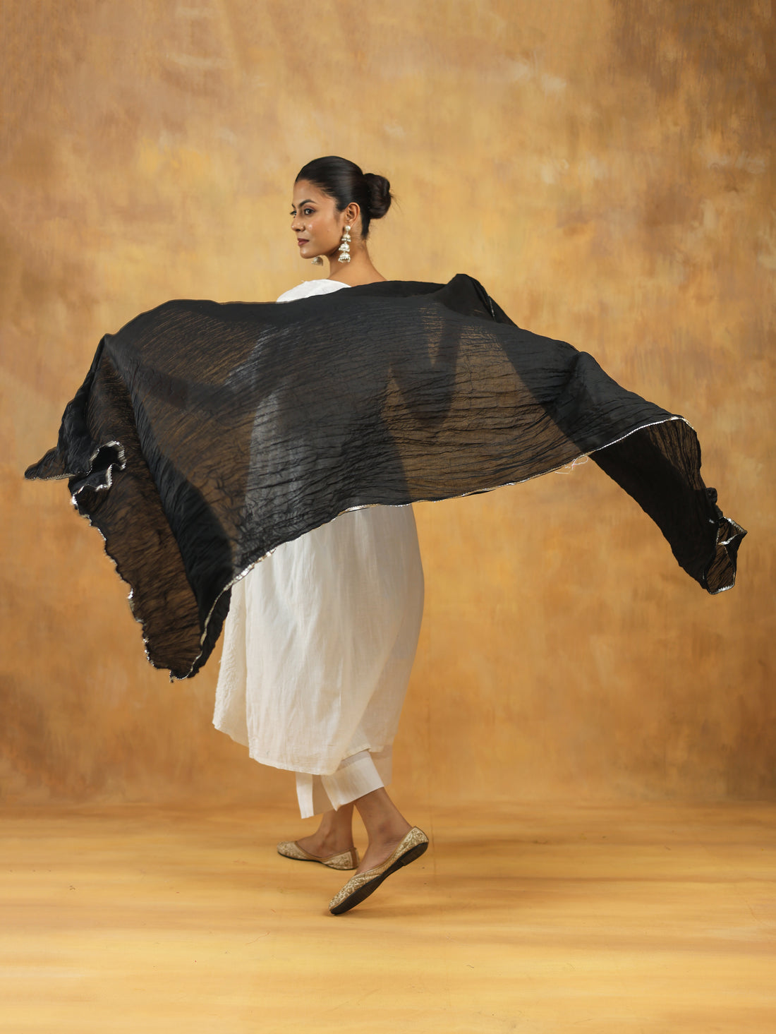 Cotton Crinkled Dupatta