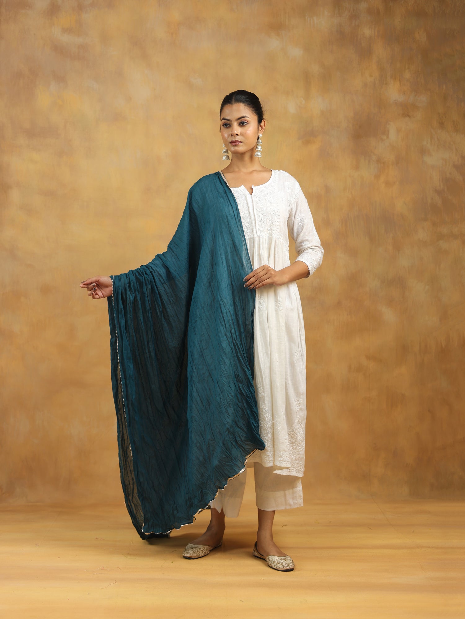 Cotton Crinkled Dupatta