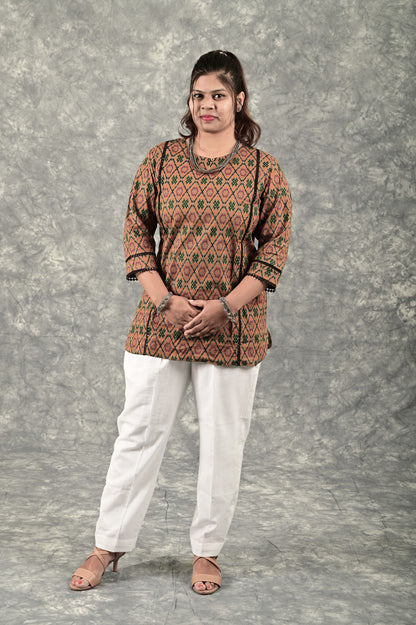 Straight White Pants