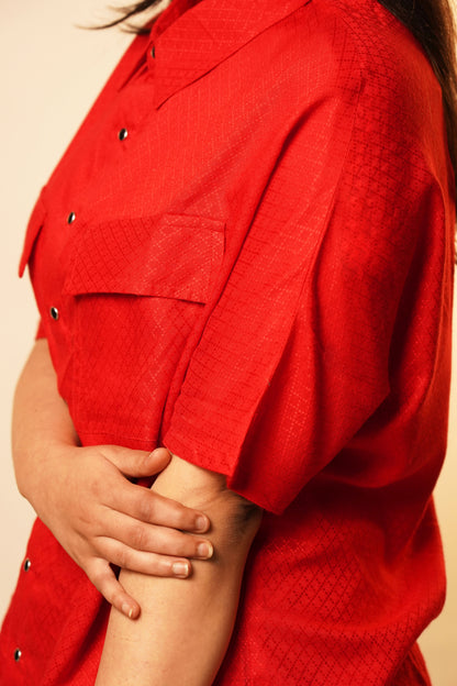 Christmas Red Top