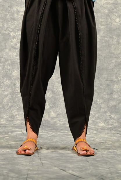 Dhoti Shalwar Black