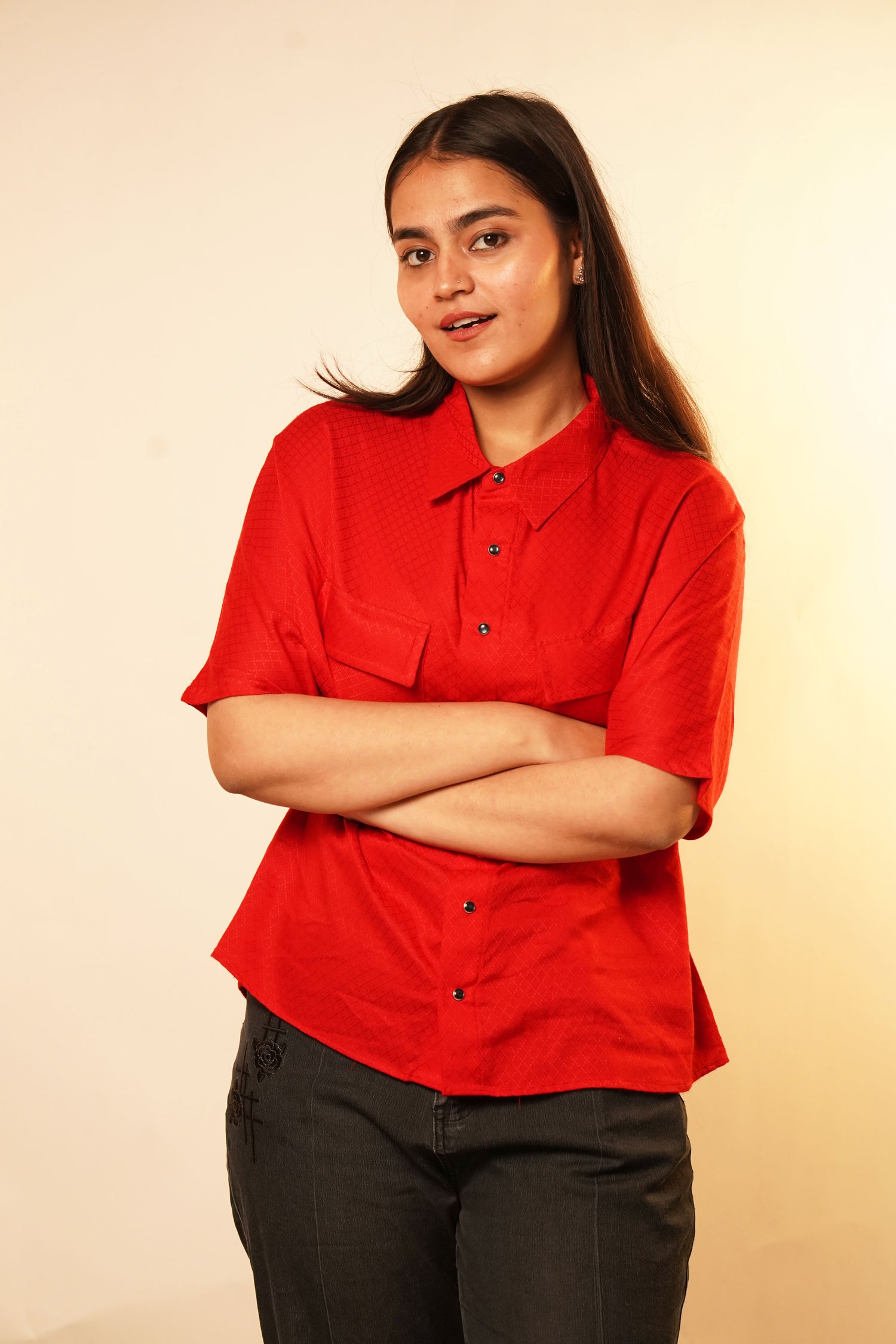 Christmas Red Top