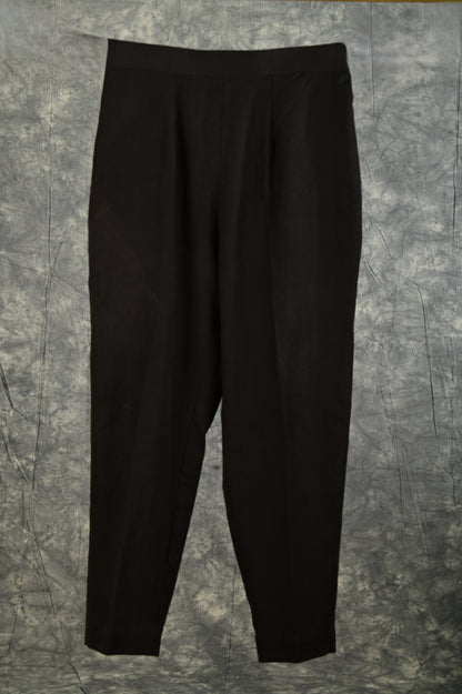 Straight Black Pants
