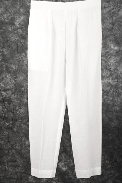 Straight White Pants